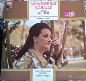 BOLSA 1 X DISCO LP CLÁSICO MONTSERRAT CABALLE VERDI - Imagen 1 de 3