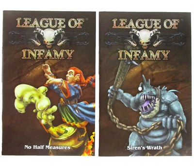 League Of Infamy KICKSTARTER SCENARIO BOOKS Mantic Games NEW!! - Image 1 of 2