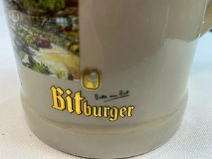Octoberfest 2004 Shades of Green Bitburger Mug/Stein .5L Made in Germany - Picture 1 of 10