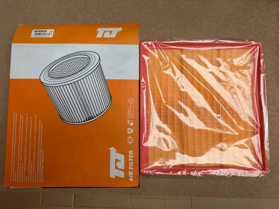 TJ Filters QFA0634 Car Air Filter Fits NISSAN OPEL RENAULT VAUXHALL - Image 1 of 3