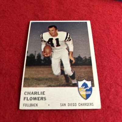 1961 Fleer Charlie Flowers #156 - Image 1 of 4