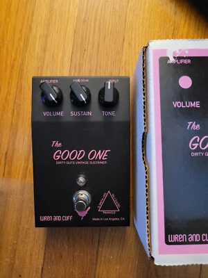 Pedal efecto guitarra Wren and Cuff The Good One muff fuzz tripas sucias distorsión Foto 1 de 2