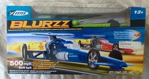 Estes Blurzz Rocket Dragster Alimentato #2503 Auto Tempesta Verde scala 1:24 2014 NUOVA - Foto 1 di 8