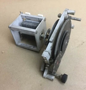 RF Radio Freq  Hi Power Variable Air Capacitor 14-82pF with multi-turn ratio  - Picture 1 of 8