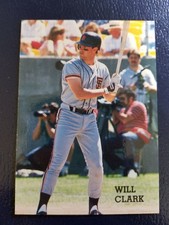 Will Clark SF Giants 1989 Baseball's Best Three #3 Pacific Cards NM