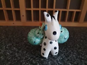 Vintage Ceramic Donkey Salt & Pepper Shakers. Made In Japan. - Picture 1 of 6