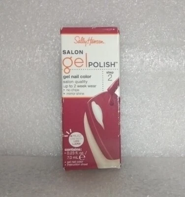 Sally Hansen Gel Red Nail Polish Salon Quality Step 2 Crazy Crimson #240   - Image 1 of 2