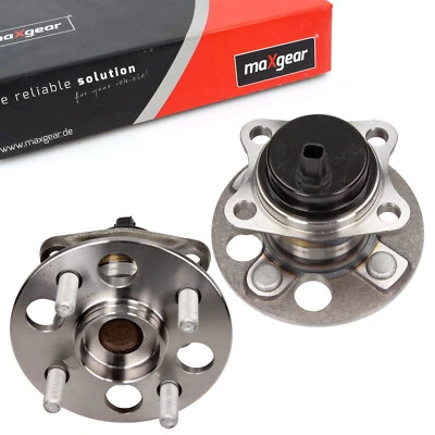 2x MAXGEAR Radnabe Radlagersatz Hinten für TOYOTA YARIS