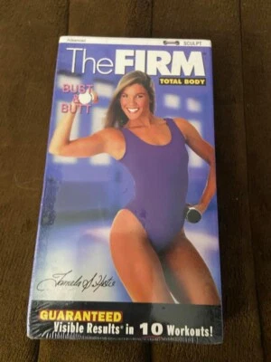 The FIRM: Total Body Sculpt BUST & BUTT (VHS, 2002) Workout Exercise New Sealed - Image 1 of 2