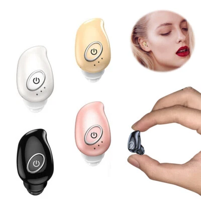 Bluetooth Mini Headset In Ear Earphone with Microphone for Phone Tablet Laptops - Image 1 of 4