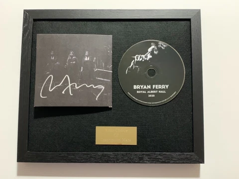 SIGNED/AUTOGRAPHED BRYAN FERRY - ROYAL ALBERT HALL 2020 FRAMED CD PRESENTATION Cover