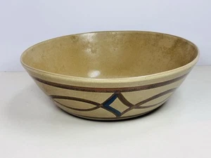 Vintage Large Stoneware Pottery Bowl USA - Picture 1 of 4