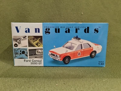 VANGUARDS VA55000 FORD CONSUL LANCASHIRE CONSTABULARY POLICE SCALA 1:43 - Immagine 1 di 4