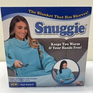 Snuggie The Original Wearable Blanket With Sleeves Super Soft Fleece for Adult - Picture 1 of 5