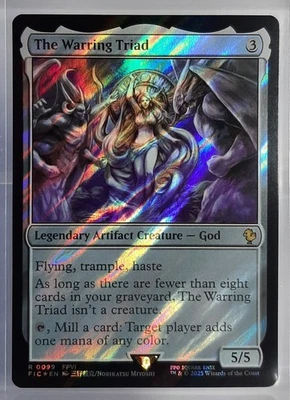 The Warring Triad - Rare/Surge Foil - Commander: FINAL FANTASY Collector Edition - Bild 1 von 2