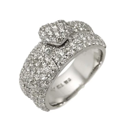 Ponte Vecchio Pave Diamond 1.57ct Ring 18K WG 750 Size4.5(US) 90299727 - Image 1 of 4
