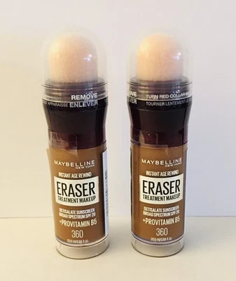 NEW! Maybelline Instant Age Rewind Eraser Treatment Foundation Makeup #360 - Image 1 of 4