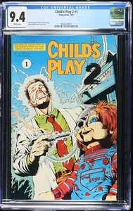 Child's Play 2 #1 CGC 9.4 1991 Movie Adaptation Darick Robertson Innovation - Picture 1 of 2