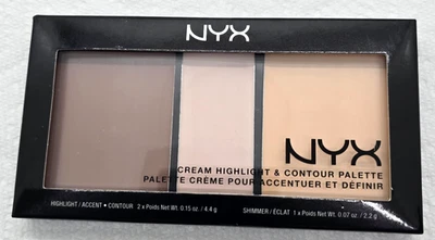 NYX Cream Highlight & Contour Palette CHCP01 Light - Image 1 of 4
