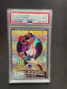 2021-22 Panini Revolution Supernova Galactic Stephen Curry #4 PSA 9 SSP Case Hit - Bild 1 von 8