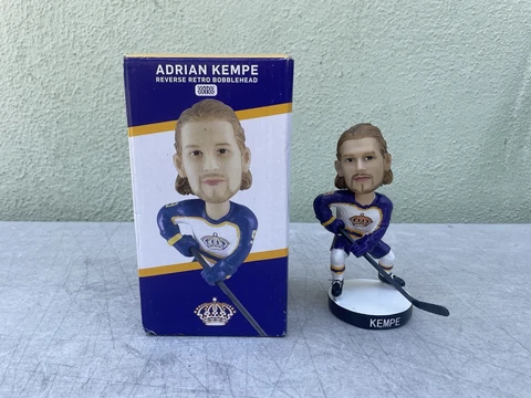 Adrian Kempe Los Angeles Kings Reverse Retro Bobblehead Bobble Head 12/17/22 Cover