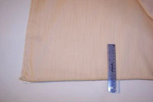 4+ Yards~ADO Decor Texture FABRIC-Seamless 118"wide-Pale Peach-Polyester w/ Hem - Picture 1 of 6