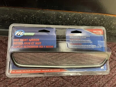 Rear View Mirror Clear Day/Night 10” Wide Over The Mount Mirror - Image 1 of 4