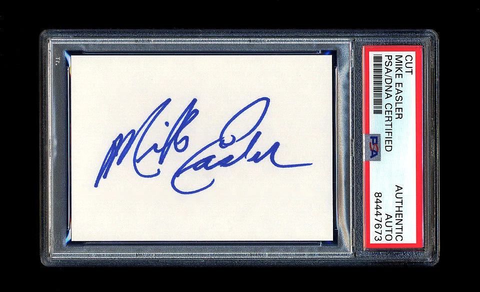 MIKE EASLER SIGNED MINT CUT PSA/DNA AUTOGRAPHED 1979 PITTSBURGH PIRATES WSC - Image 1 of 1