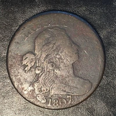 Centavo grande 1807/6 - escaneos de alta calidad #F606 Foto 1 de 2