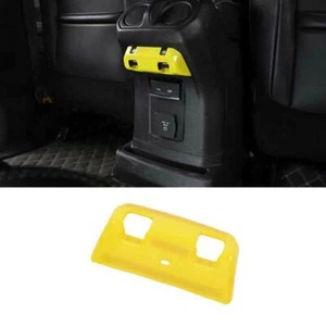 Rear Window Switch Protection Cover Trim For Jeep Wrangler JL 2018-2021 Yellow - Imagen 1 de 10