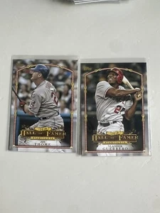 2018 Topps Update Jim Thome Hall of Famer Highlights HOF Vladimir Guerrero - Picture 1 of 2