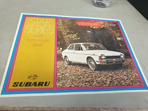 1971 SUBARU STAR SERIES USA  Original  Sales Brochure - Picture 1 of 4