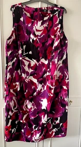 F&F Linen Blend Sleeveless Pencil Dress size 16 NWOT - Picture 1 of 4