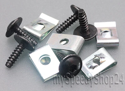 20 Teile BLECHMUTTER TORX SCHRAUBEN KLAMMER CLIPS für AUDI VW SEAT PORSCHE - Bild 1 von 3
