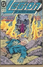 Legion of Super-Heroes 1989 series # 10 near mint comic book