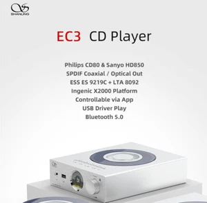 Shanling EC3 HD CD Player HIFI Top Open Bluetooth Mobile Phone APP Control DAC - Picture 1 of 10