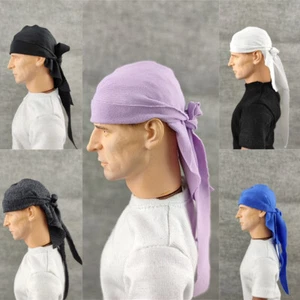 Cappello da pirata cappello sciarpa hip hop scala 1/6 per action figure 12 - Foto 1 di 17