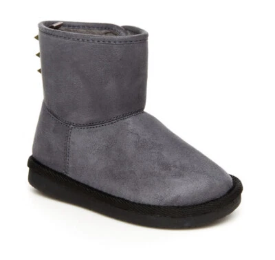 Bota Carter’s Serrato unissex bebê camurça sintética infantil tamanho 7 cinza dinossauro traseira - Imagem 1 de 4