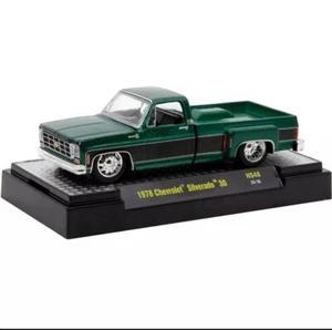 M2 Machines 1:64 1978 Chevrolet Silverado 30 – Green- 31500-HS48 - Picture 1 of 1