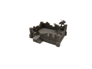 Ulvheim Ruined Brick House 3 Fantasy/Medieval Scenery/WW2 28mm - Picture 1 of 3