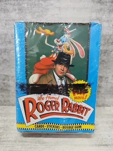 Topps Roger Rabbit Movie Vintage Full vintage Trading Cards Box NOS (A) - Picture 1 of 4
