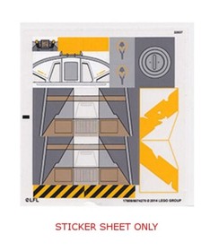 LEGO 75053 - Star Wars - The Ghost - STICKER SHEET