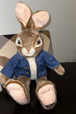 PLUSH DanDee Big 24" PETER RABBIT Sitting Greeter Doll NWOT - Image 1 of 4