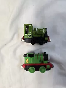 Thomas and Friends Take Along Thomas Take and Play Diecast Luke & Percy Trains - Picture 1 of 9