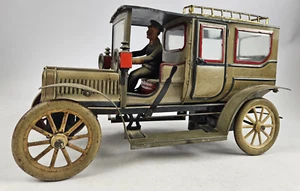 Carette Limousine 30 cm funkt. Uhrwerk mit Fahrer im Originalzustand! - Bild 1 von 10