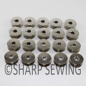 20 Singer 20U Sewing Machine Industrial Bobbins Consew # 55623S