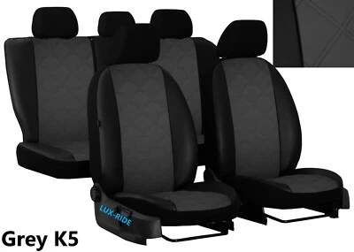 FUNDAS DE ASIENTO A MEDIDA DE CUERO ARTIFICIAL FORD KA+ MK3 2017-2021 Foto 1 de 4