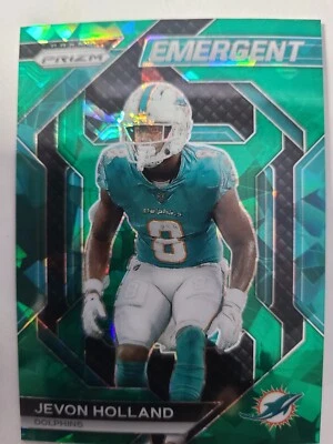 2023 Panini Prizm - Emergent Jevon Holland #H-12 Green - Image 1 of 2
