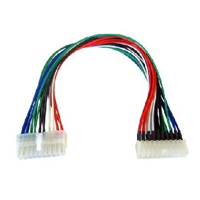 PSU Power Extension Cable, ATX power connector 20pin male to 20pin female, UK - Image 1 of 3