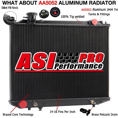 2 Row Radiator For Ford RANGER PJ PK MAZDA BT-50 2.5/3.0L Diesel 2006-2011 AT/MT - image 1 of 4